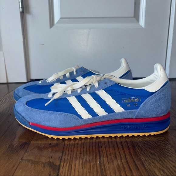 adidas Blue and White SL72RS - Picture 2 of 12